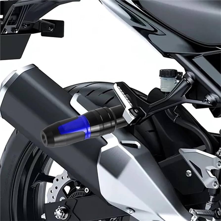 オートバイ落下防止排気管保護 オートバイ排気フレーム